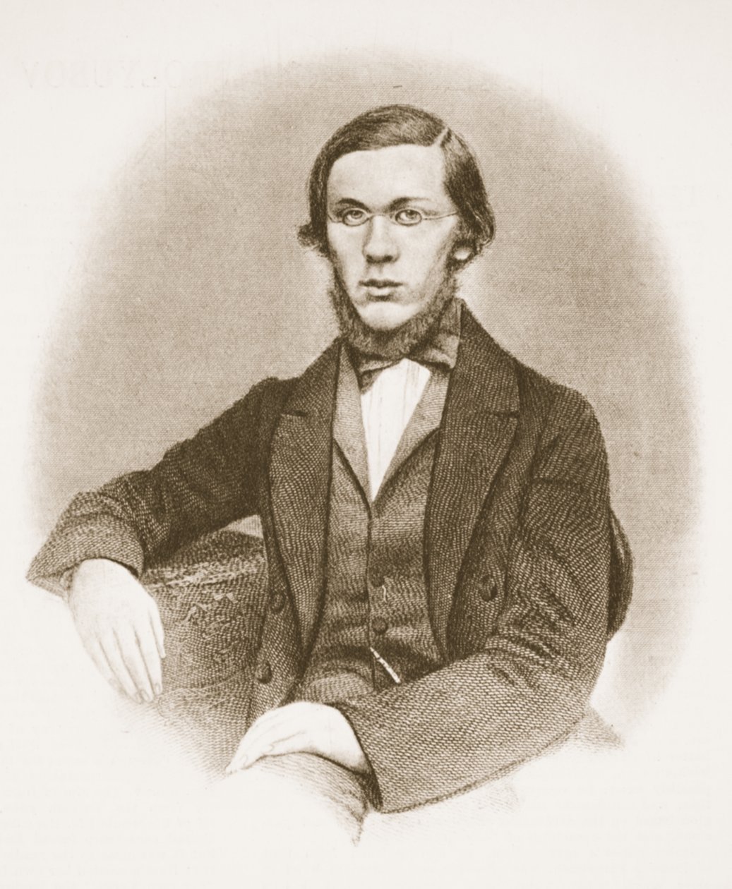 Nikolai Dobrolyubov by Russian School