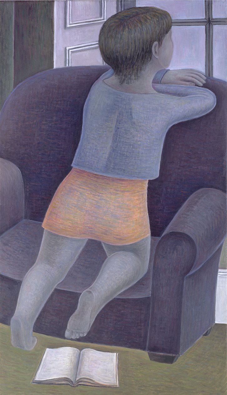 Girl on Chair, 2002 by Ruth Addinall