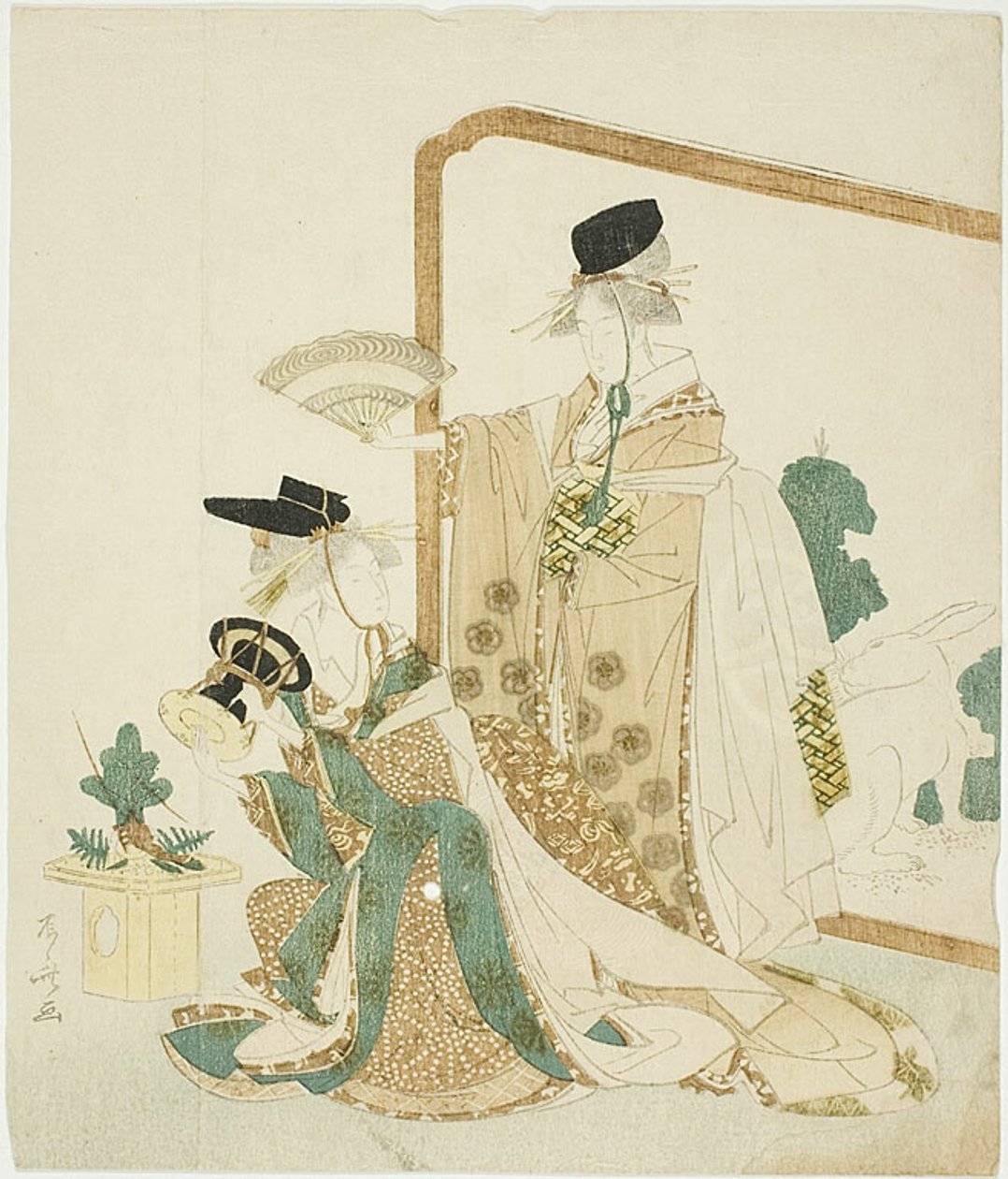 Dancer and Musician by Ryuryukyo Shinsai