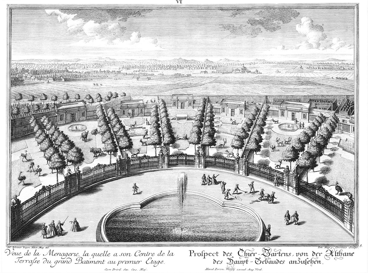 View of the Zoo by Salomon Kleiner