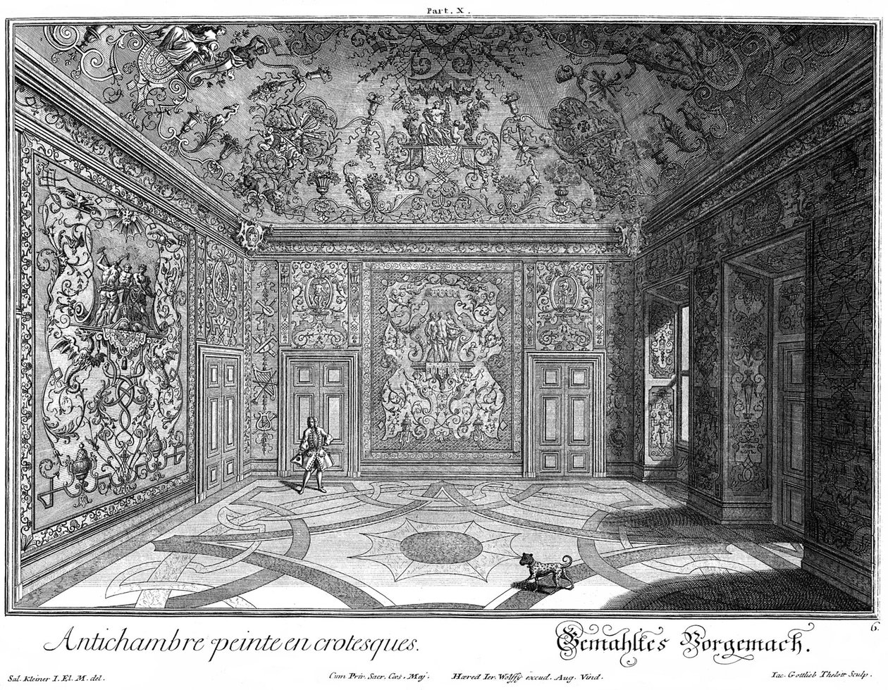 Grotesque Hall by Salomon Kleiner