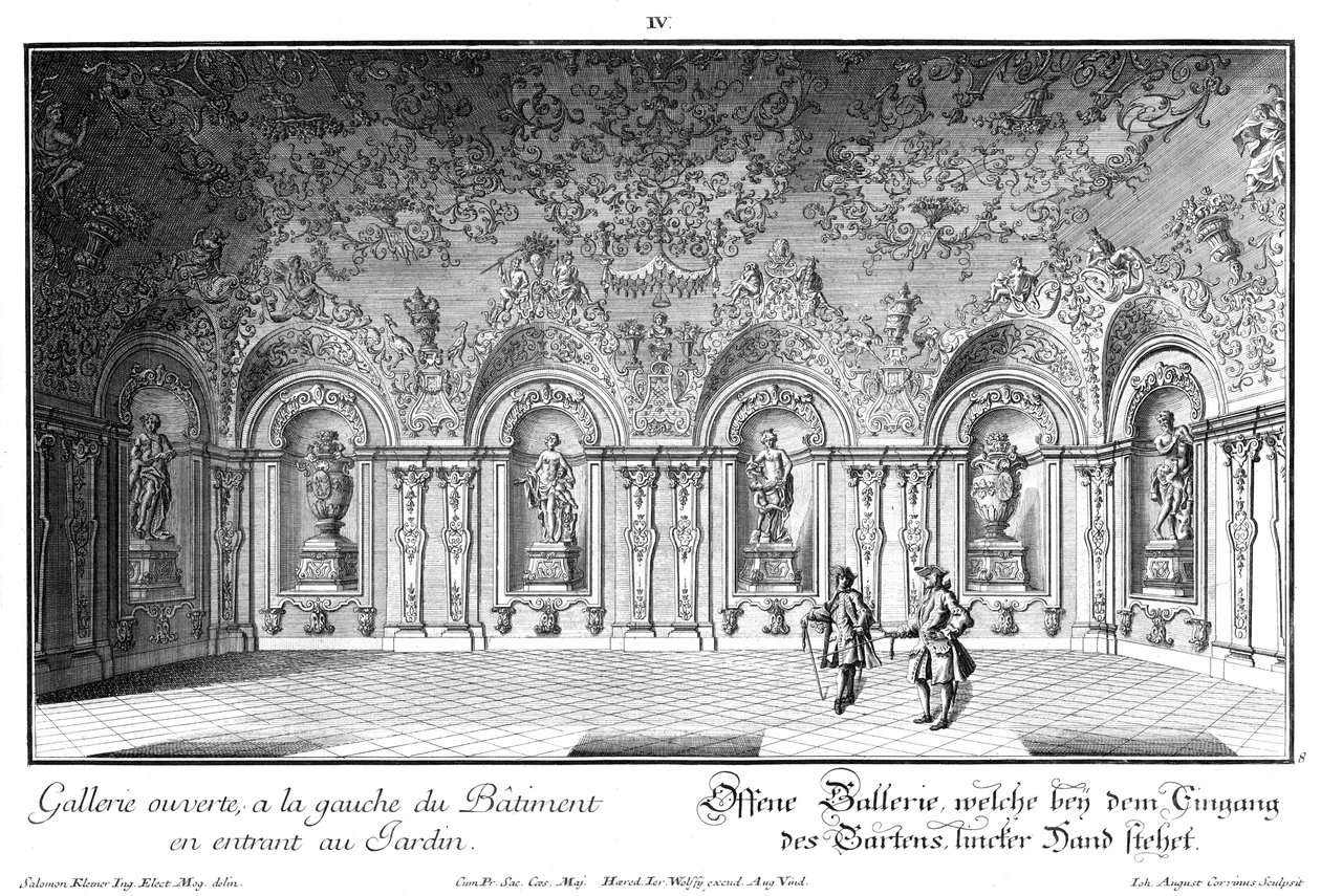 Open Gallery in the West Wing by Salomon Kleiner