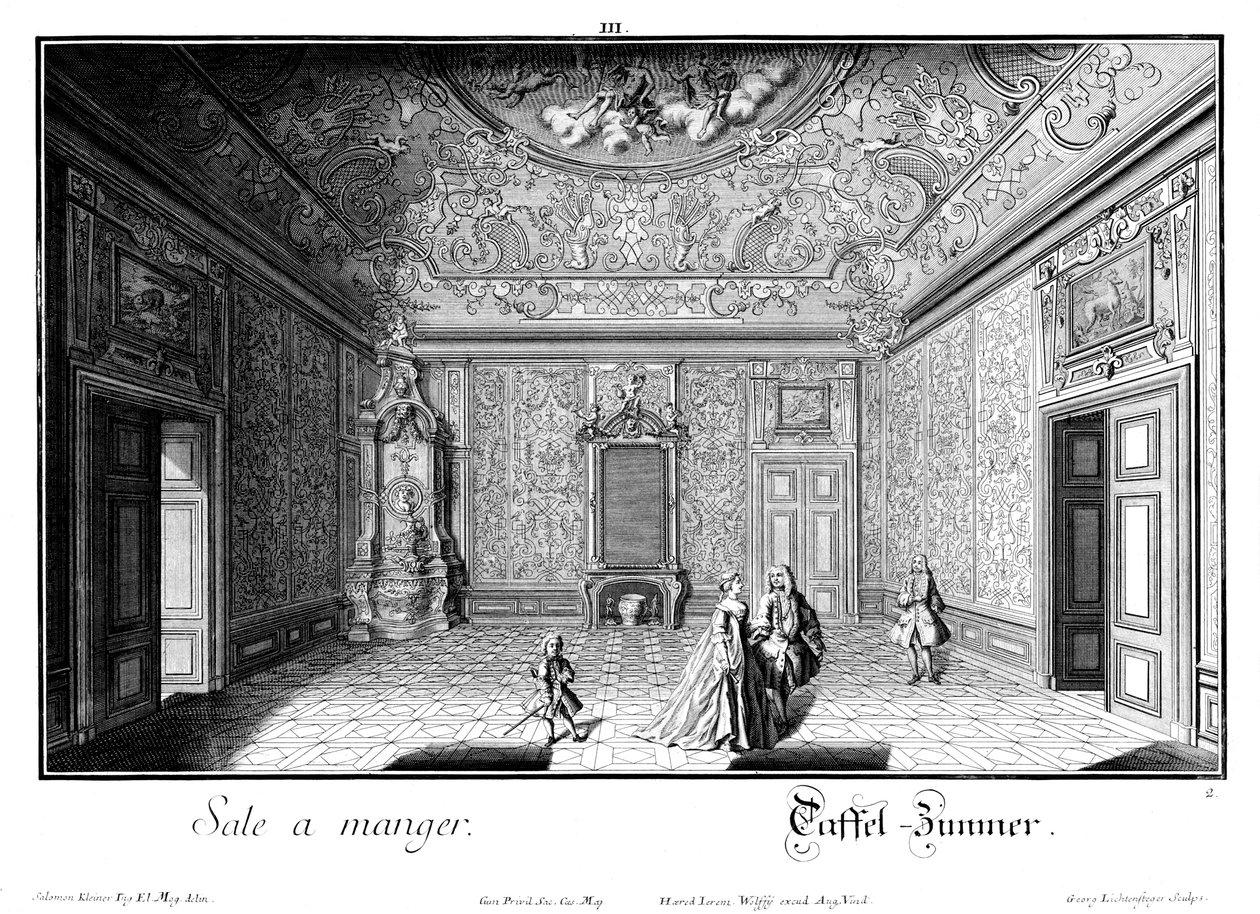 Dining Room by Salomon Kleiner