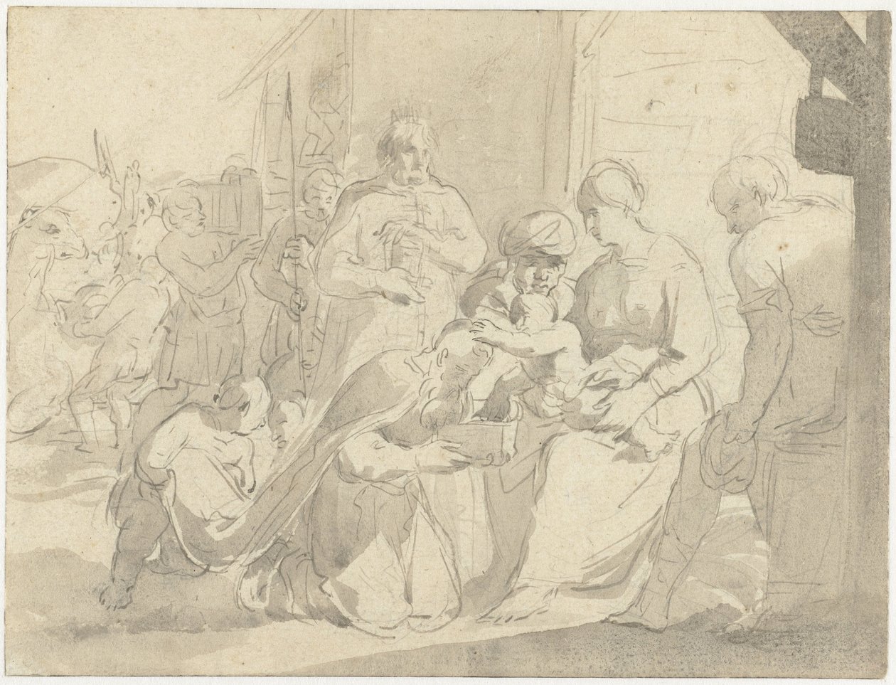 Adoration of the Magi by Salomon de Bray (attributed to)