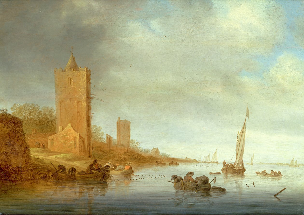 Unknown Image by Salomon van Ruisdael or Ruysdael