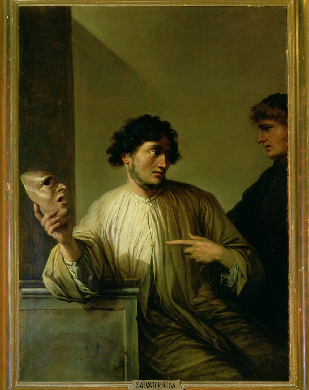 The Lie by Salvator Rosa