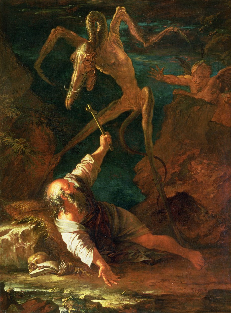 The Temptation of St. Anthony by Salvator Rosa