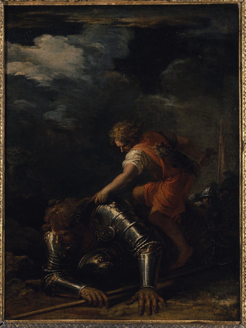 David and Goliath by Salvator Rosa