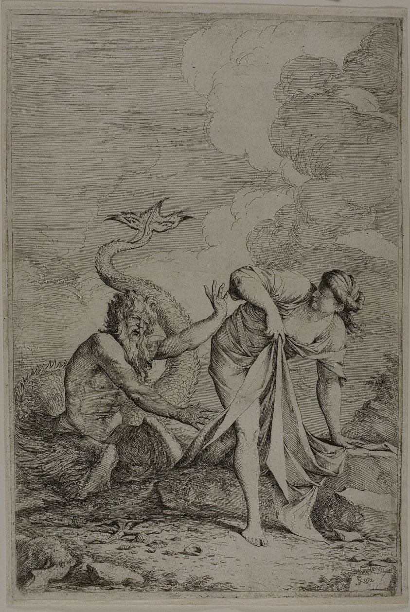 Glaucus and Scylla by Salvator Rosa