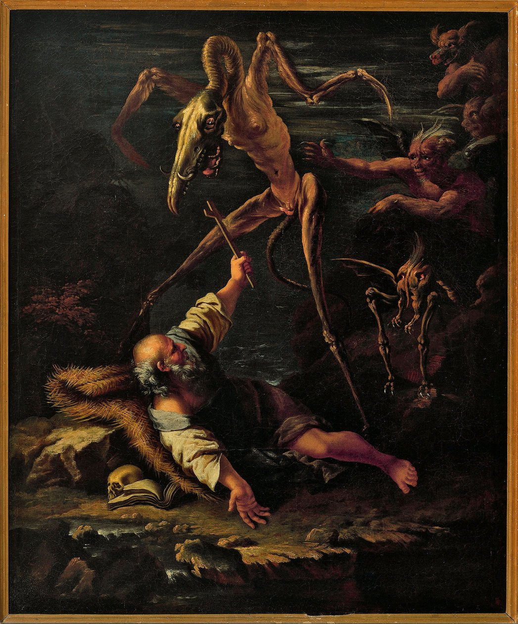 Temptations of Saint Anthony by Salvator Rosa