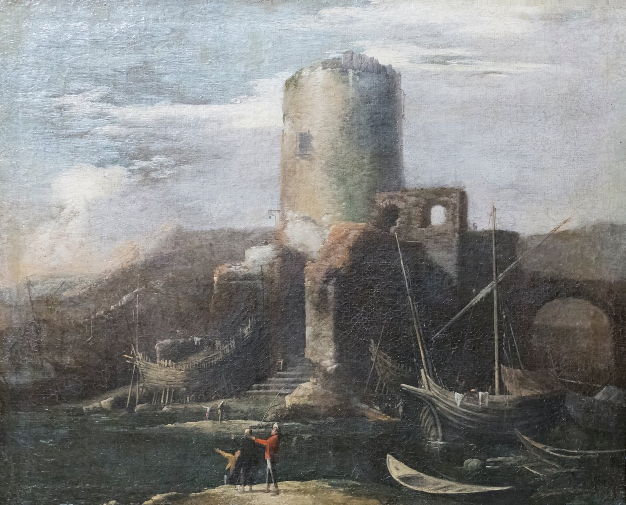 Landscape with Ruins by Salvator Rosa