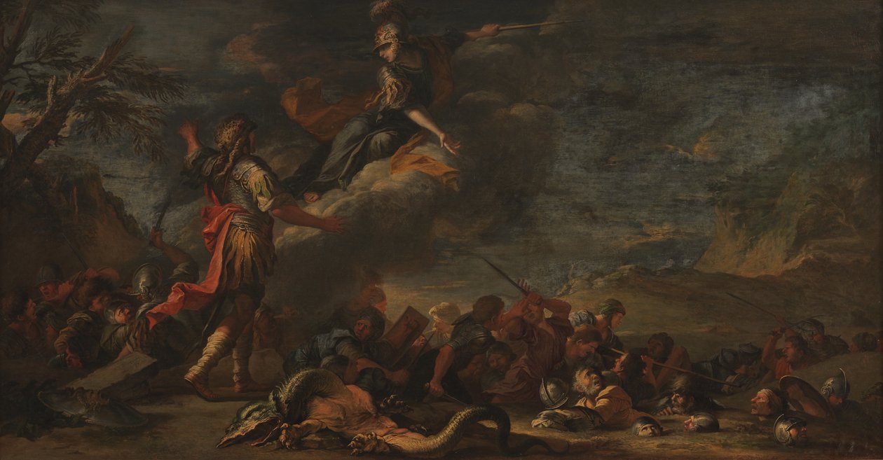 The Founding of Thebes by Salvator Rosa