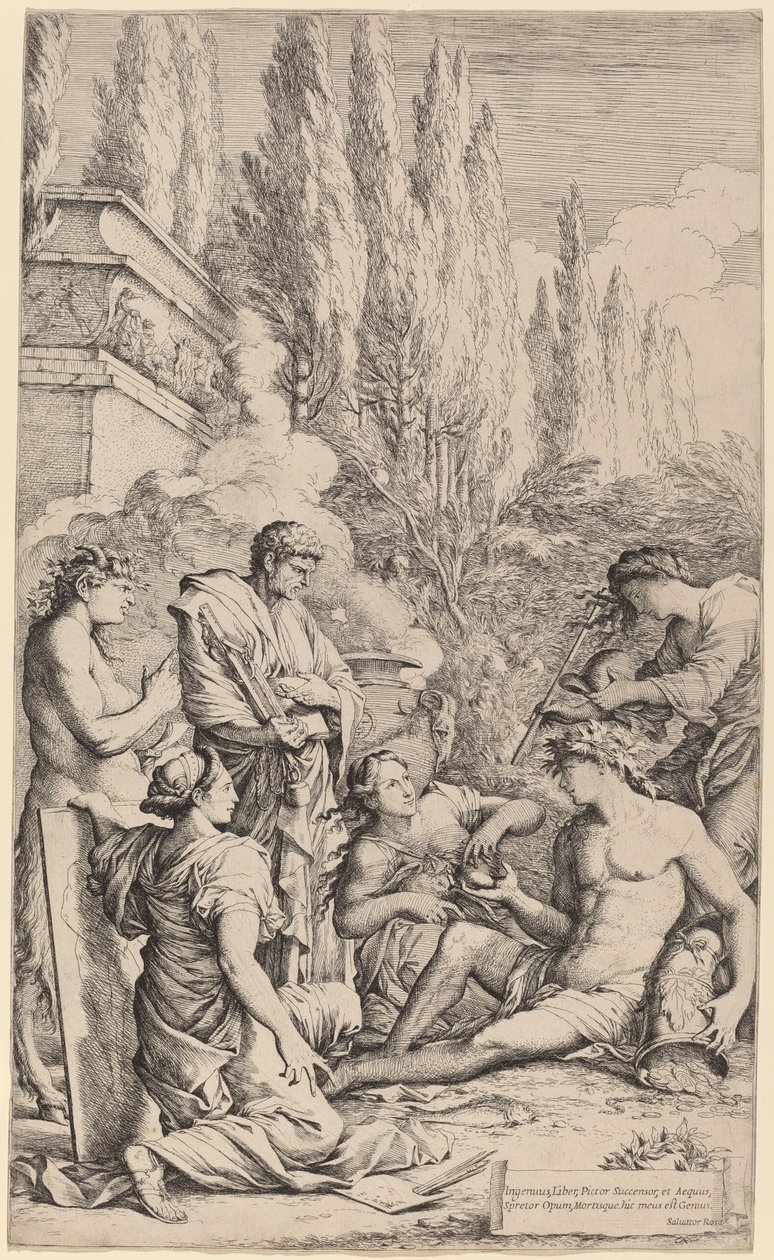 The Genius of Salvator Rosa by Salvator Rosa