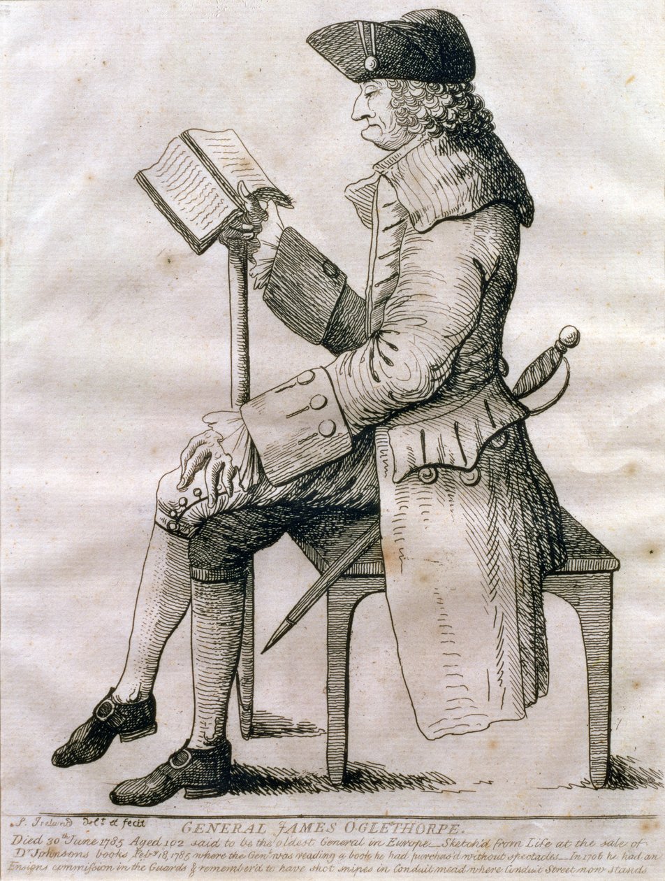 Portrait of General James Edward Oglethorpe, 1785 by Samuel Ireland