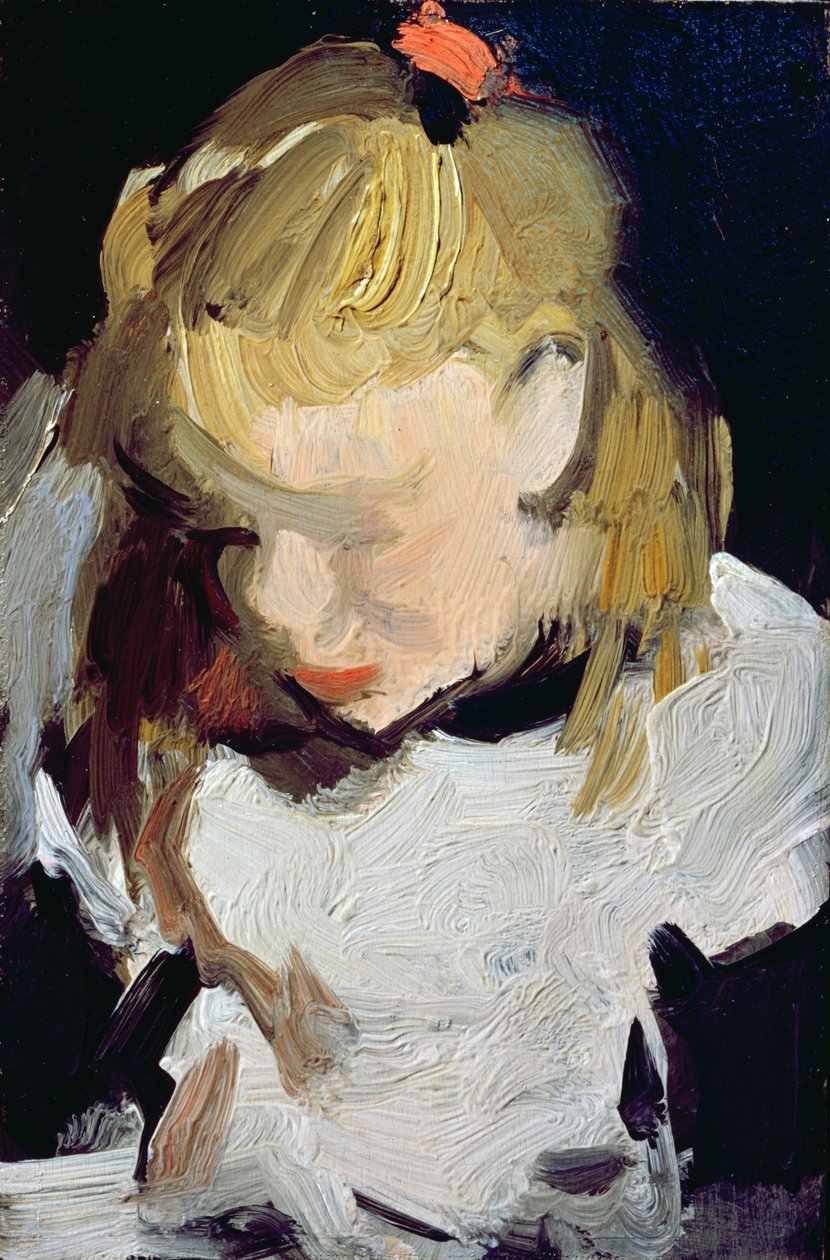 Study of a Young Girl by Samuel John Peploe
