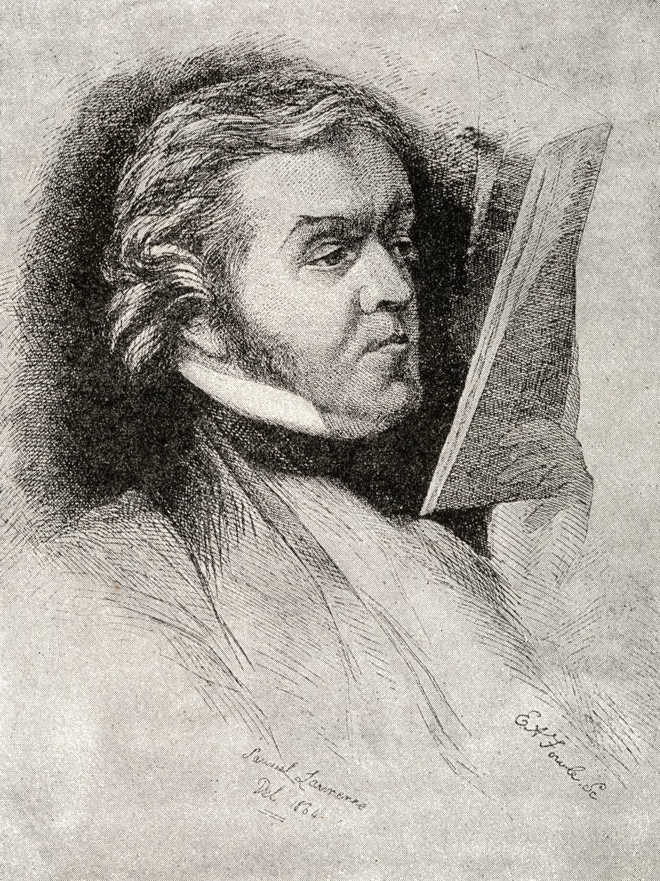 William Makepeace Thackeray by Samuel Lawrence