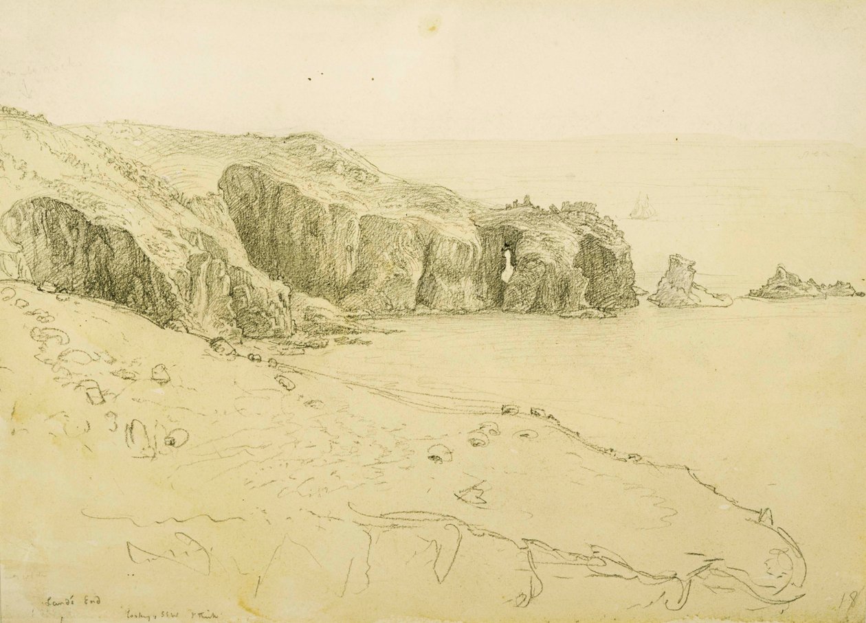 Pele Point, Lands End by Samuel Palmer