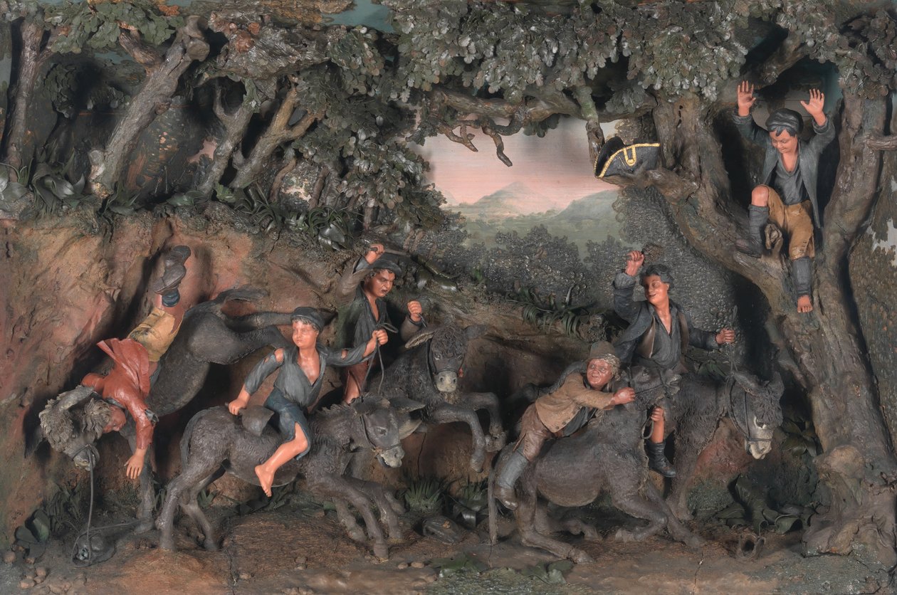 A Race of Chimney-sweeps on Donkeys by Samuel Percy