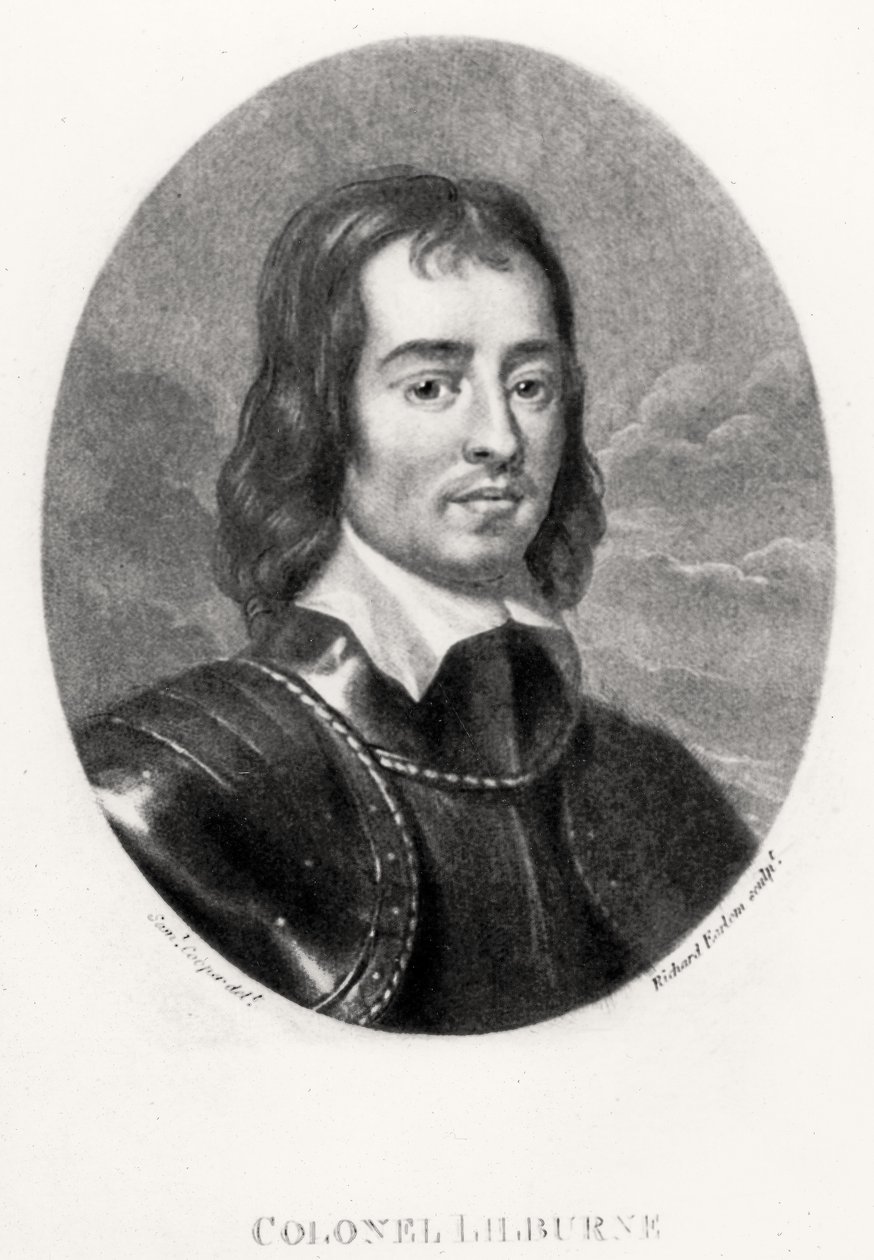 Colonel Robert Lilburne (1613-65) Illustration from Portraits of Characters Illustrious in British History, Engraved by Robert Dunkarton by Samuel after Cooper