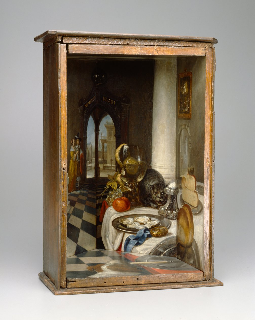Perspective Box of a Dutch Interior, 1663 by Samuel van Hoogstraten
