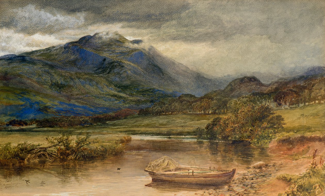 Ben Ledi from the Pass of Leny by Samuel Bough