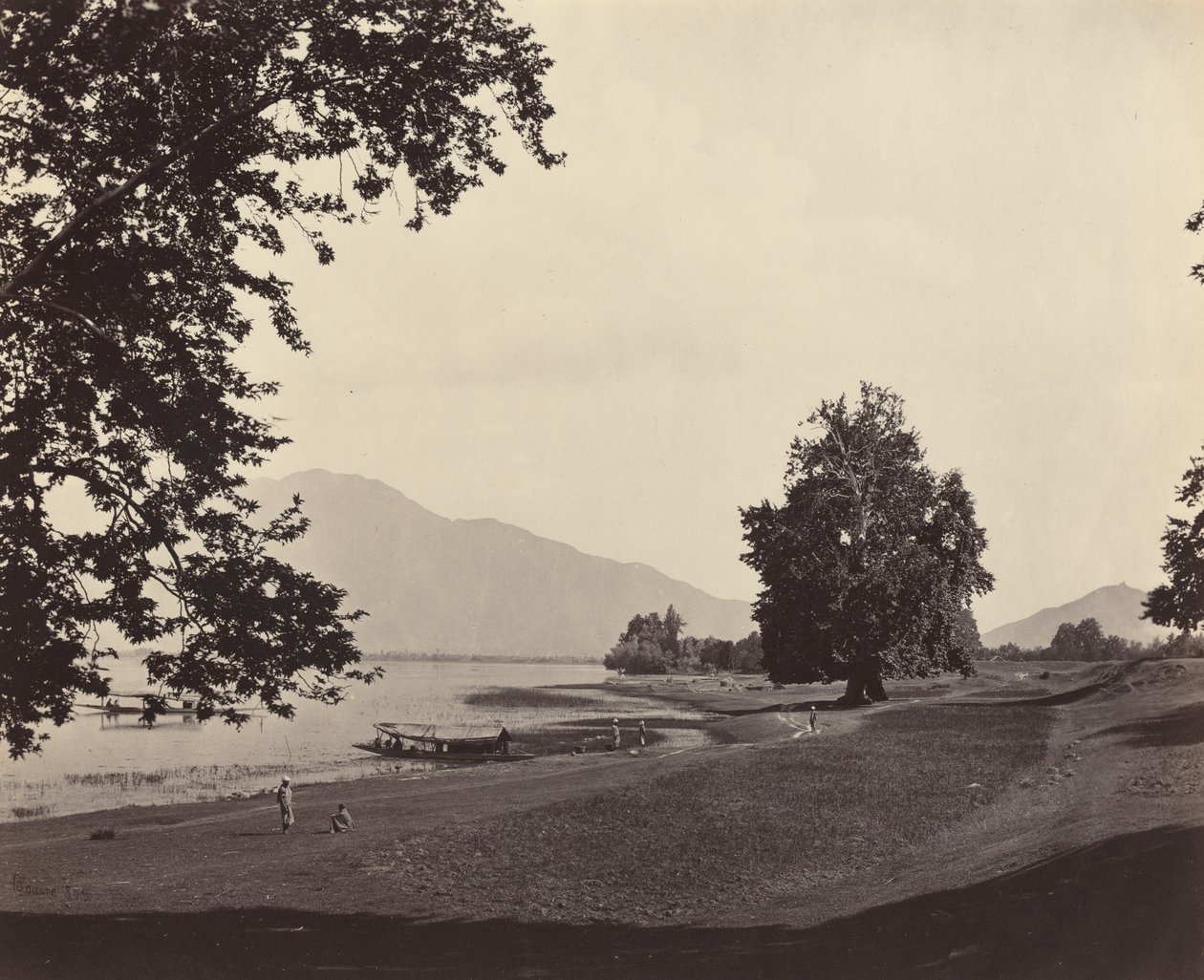 Kashmir Scene by Samuel Bourne