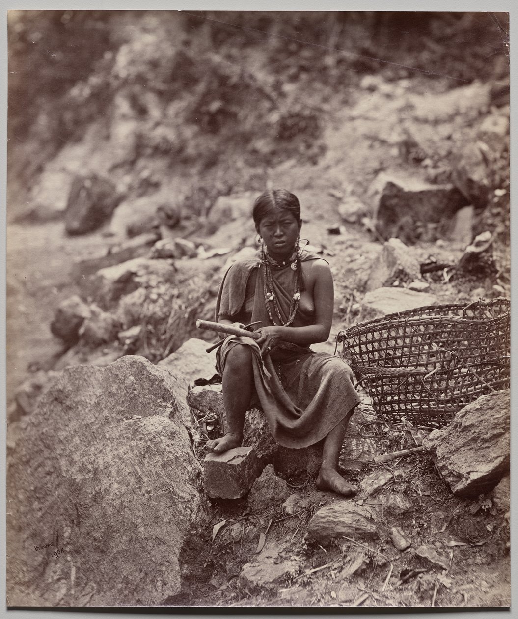 Lepcha Woman (number 1908) by Samuel Bourne