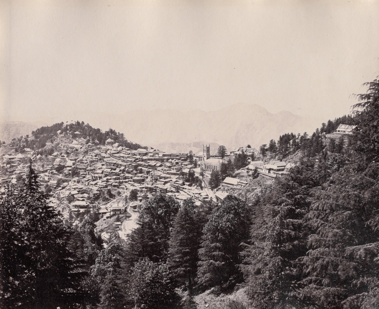 Shimla by Samuel Bourne
