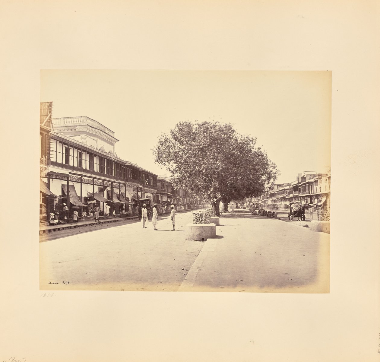 The Chandni-Chouk, Principal Street in Delhi by Samuel Bourne