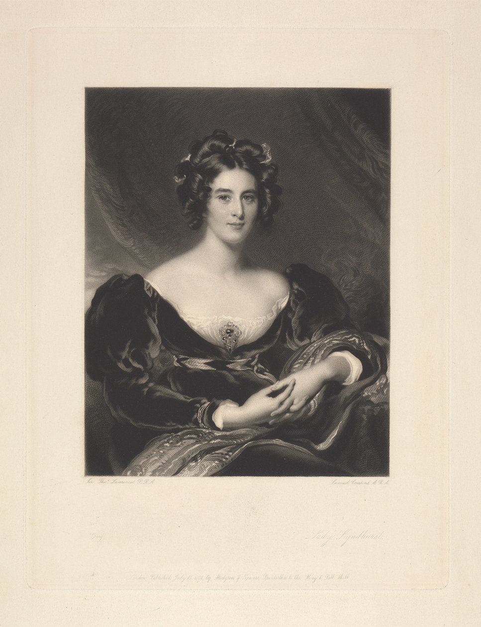 Lady Lyndhurst by Samuel Cousins