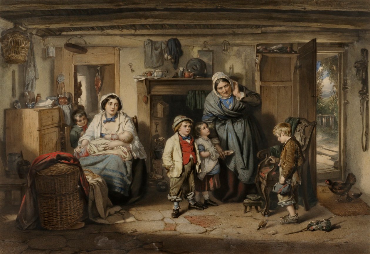 Mitherless Bairn by Samuel Cousins