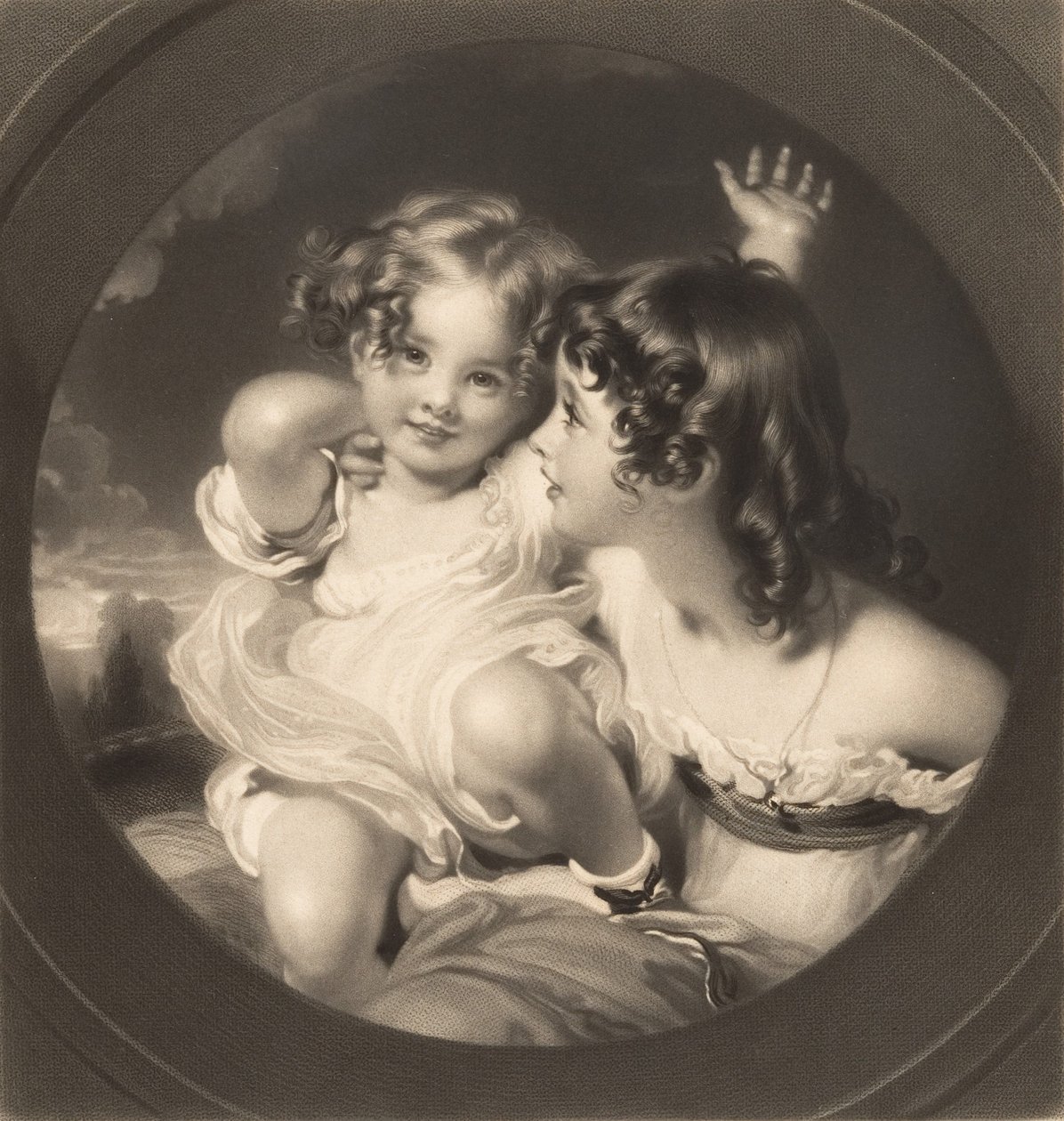 The Calmady Children by Samuel Cousins