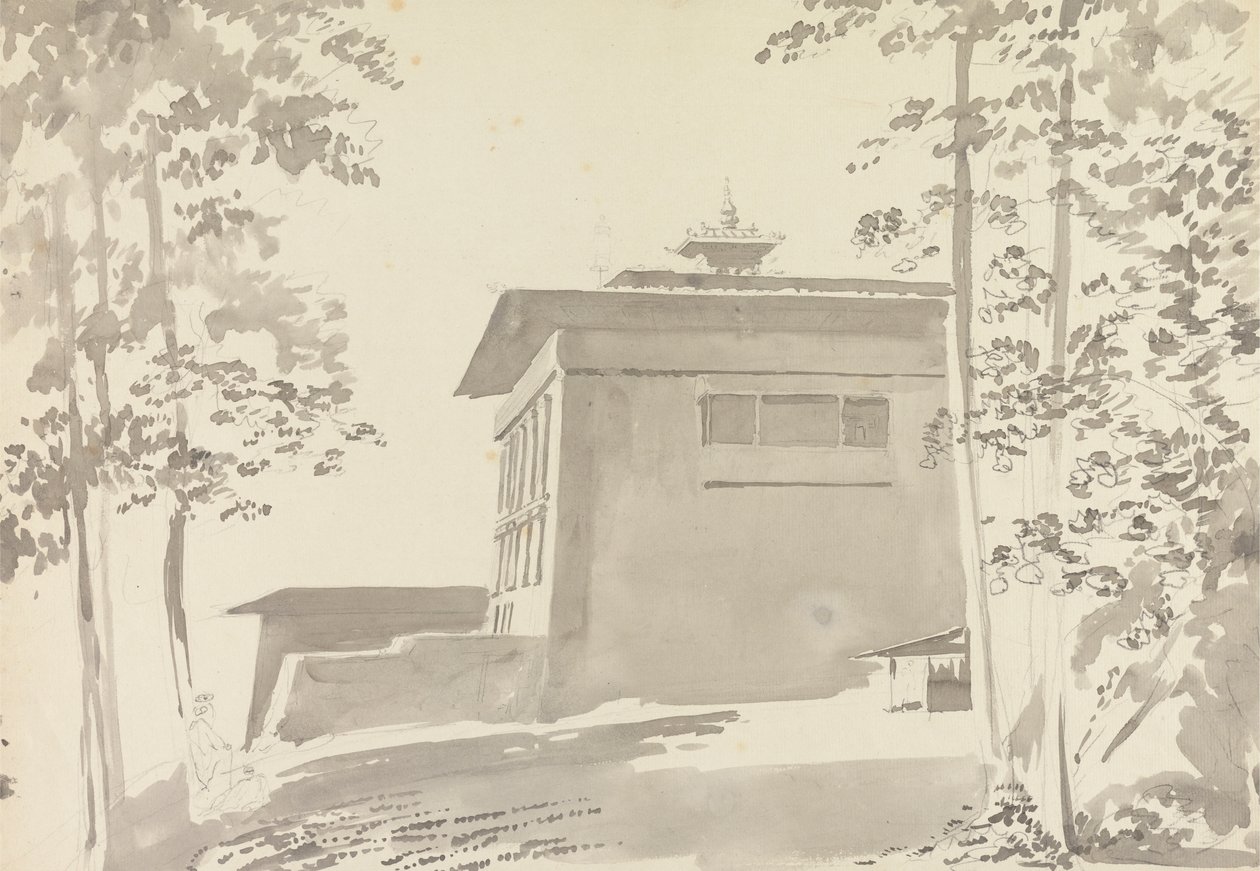 The Temple of Wangdutse by Samuel Davis