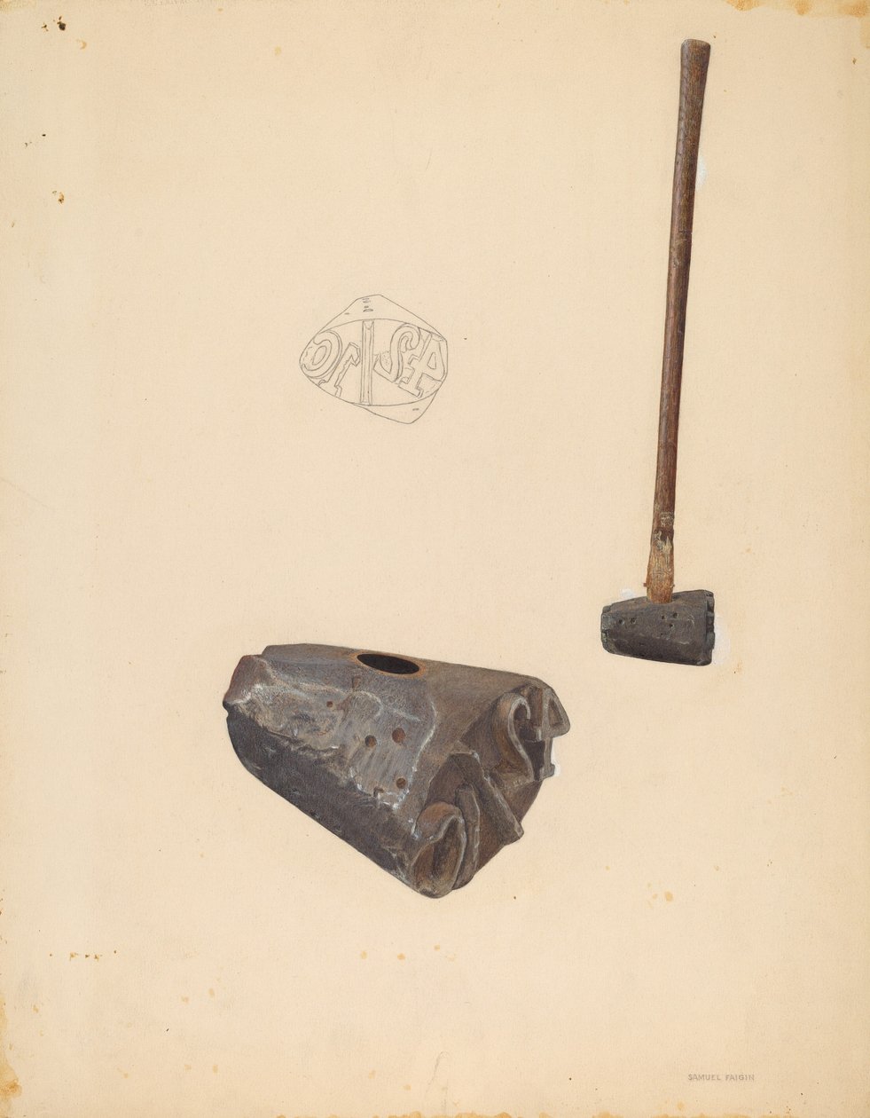 Log Marker by Samuel Faigin