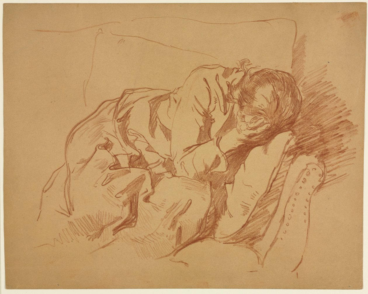 Lamenting Woman (Sarah H. Crone) by Samuel H. Crone