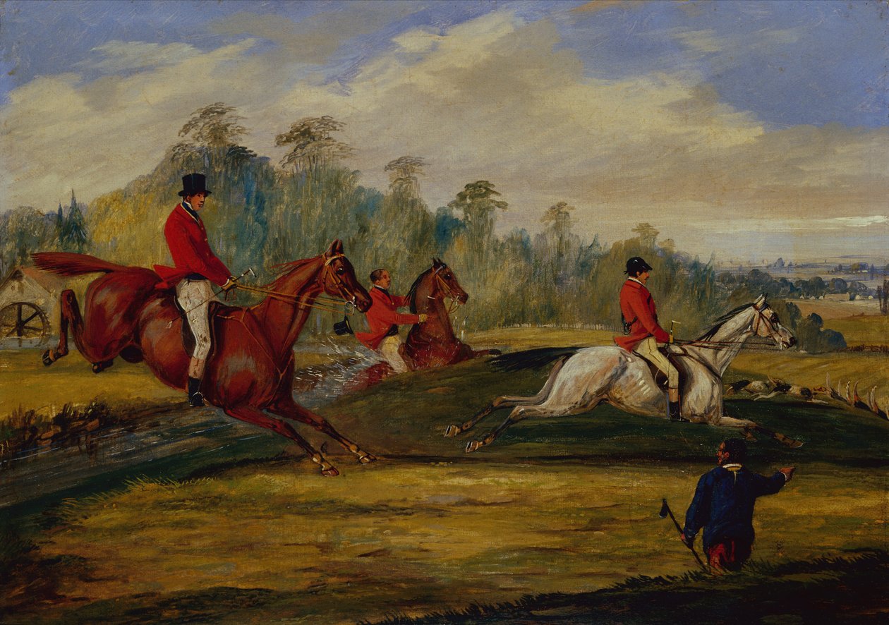 Hunting Scene by Samuel Henry Alken