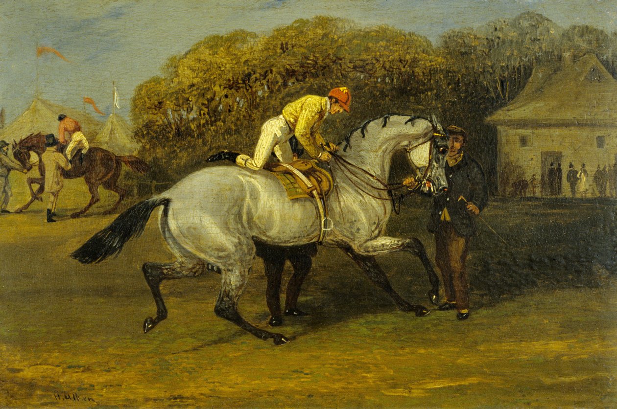 Jockey Mounting by Samuel Henry Alken