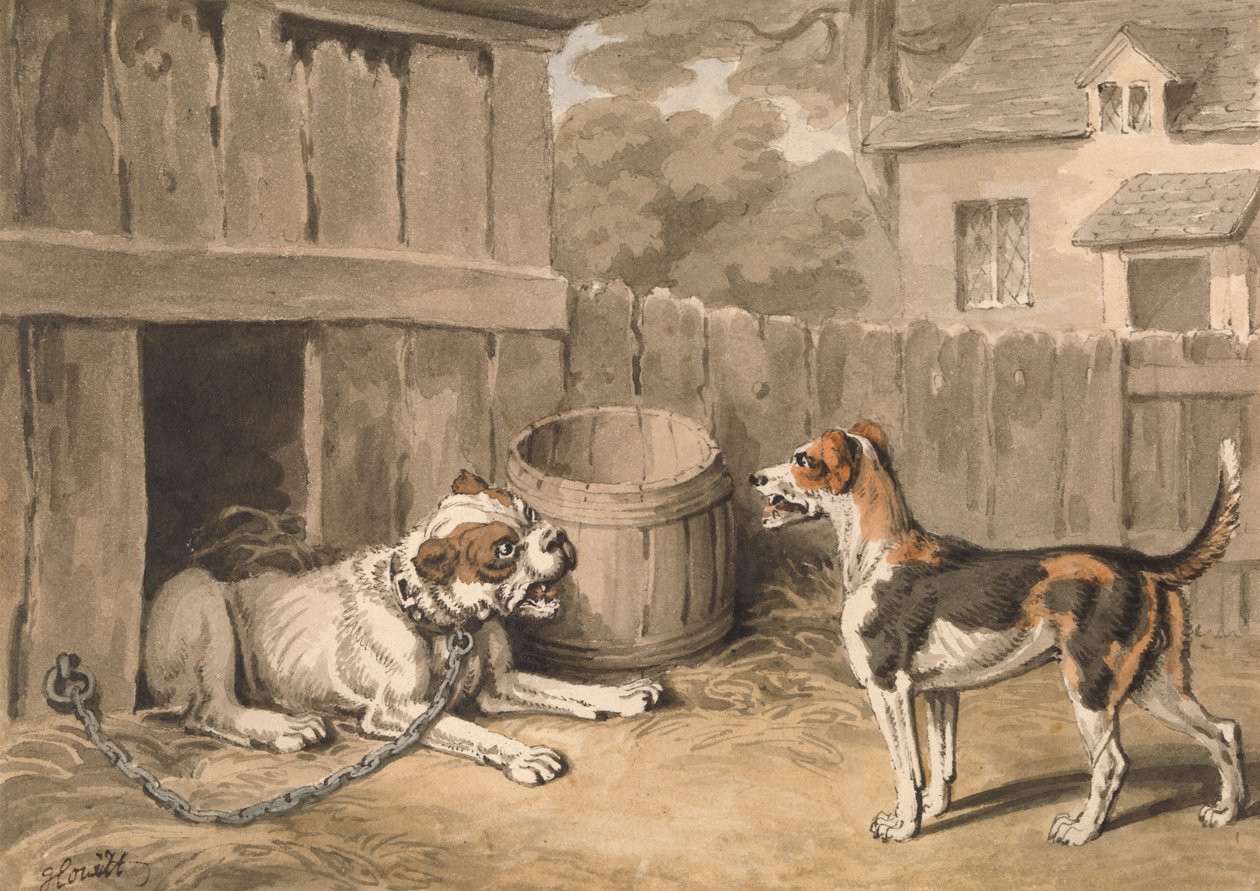 The Mischievous Dog by Samuel Howitt