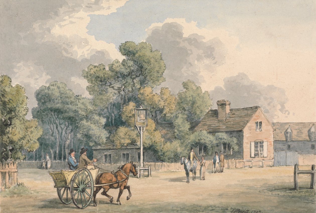The Village Inn by Samuel Howitt