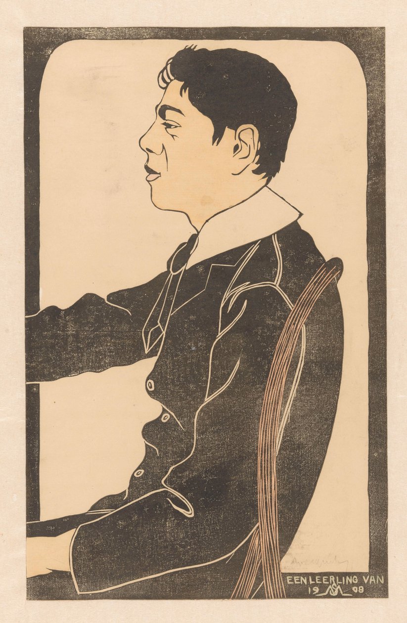 A Student from 1908 by Samuel Jessurun de Mesquita