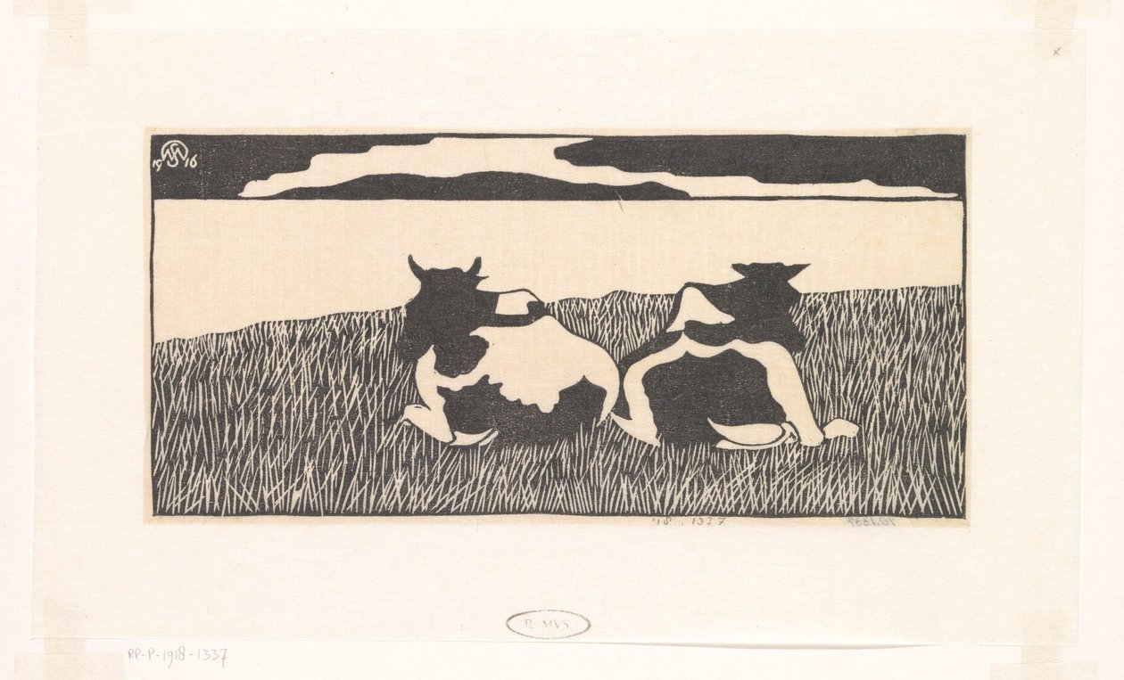 Cows by Samuel Jessurun de Mesquita