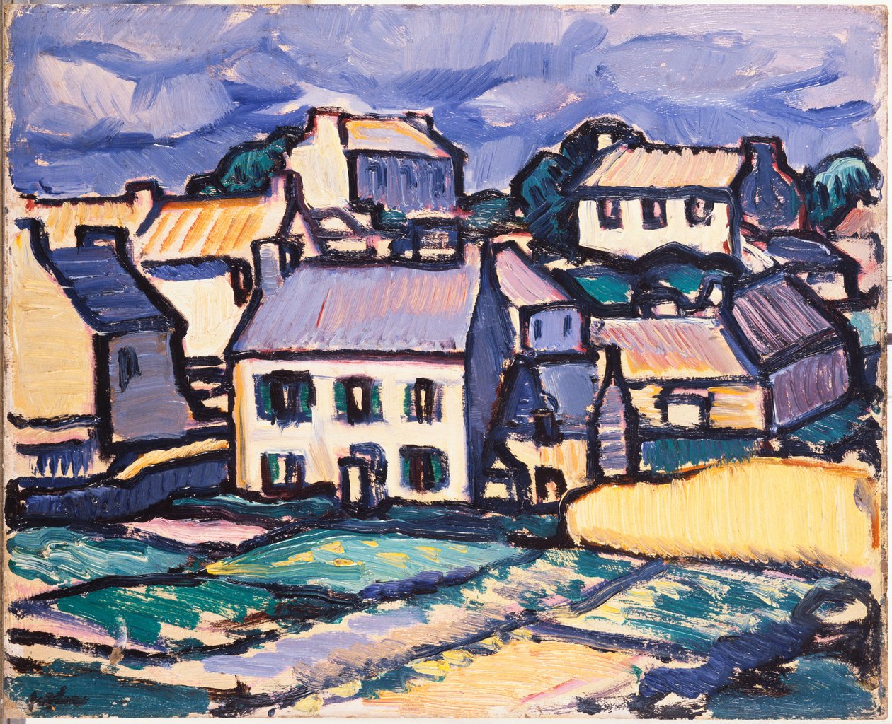 Ile de Brehat, Brittany by Samuel John Peploe