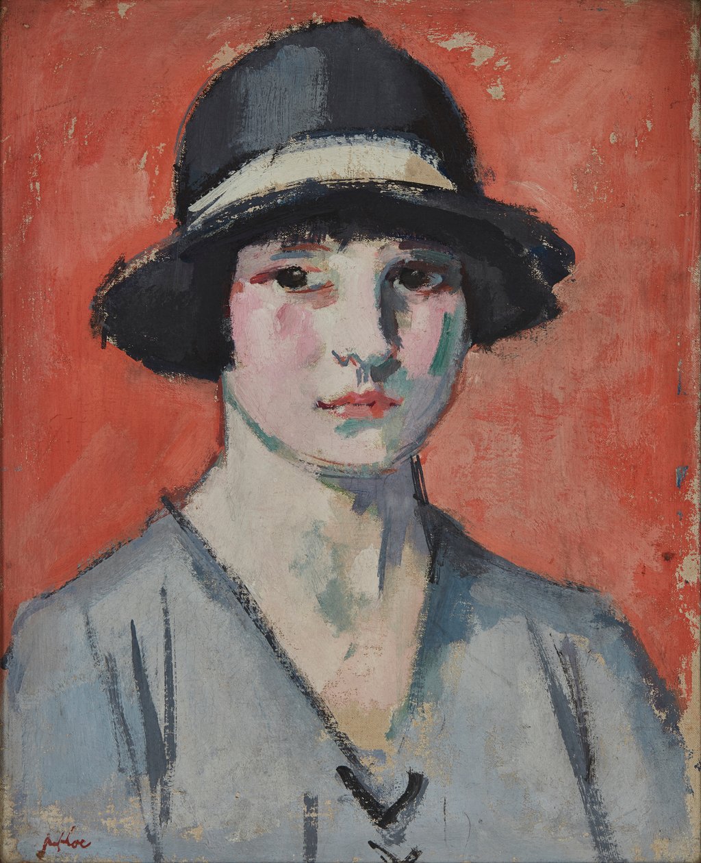 The Black Hat by Samuel John Peploe