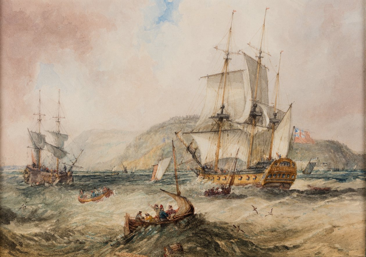Sea Piece by Samuel Owen