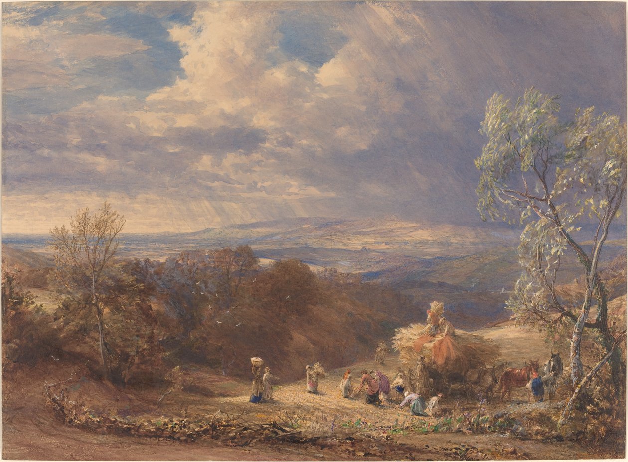 Harvesting by Samuel Palmer