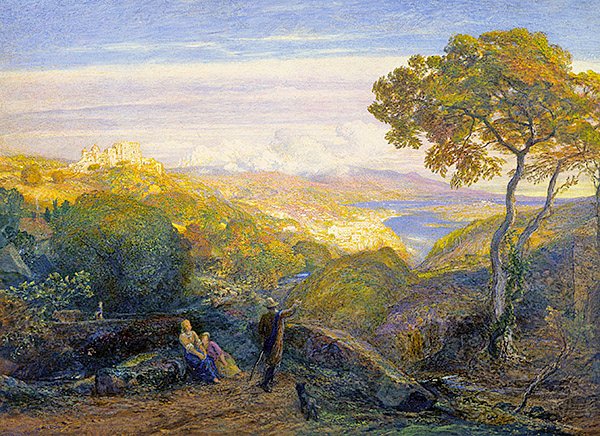 Landscape by Samuel Palmer
