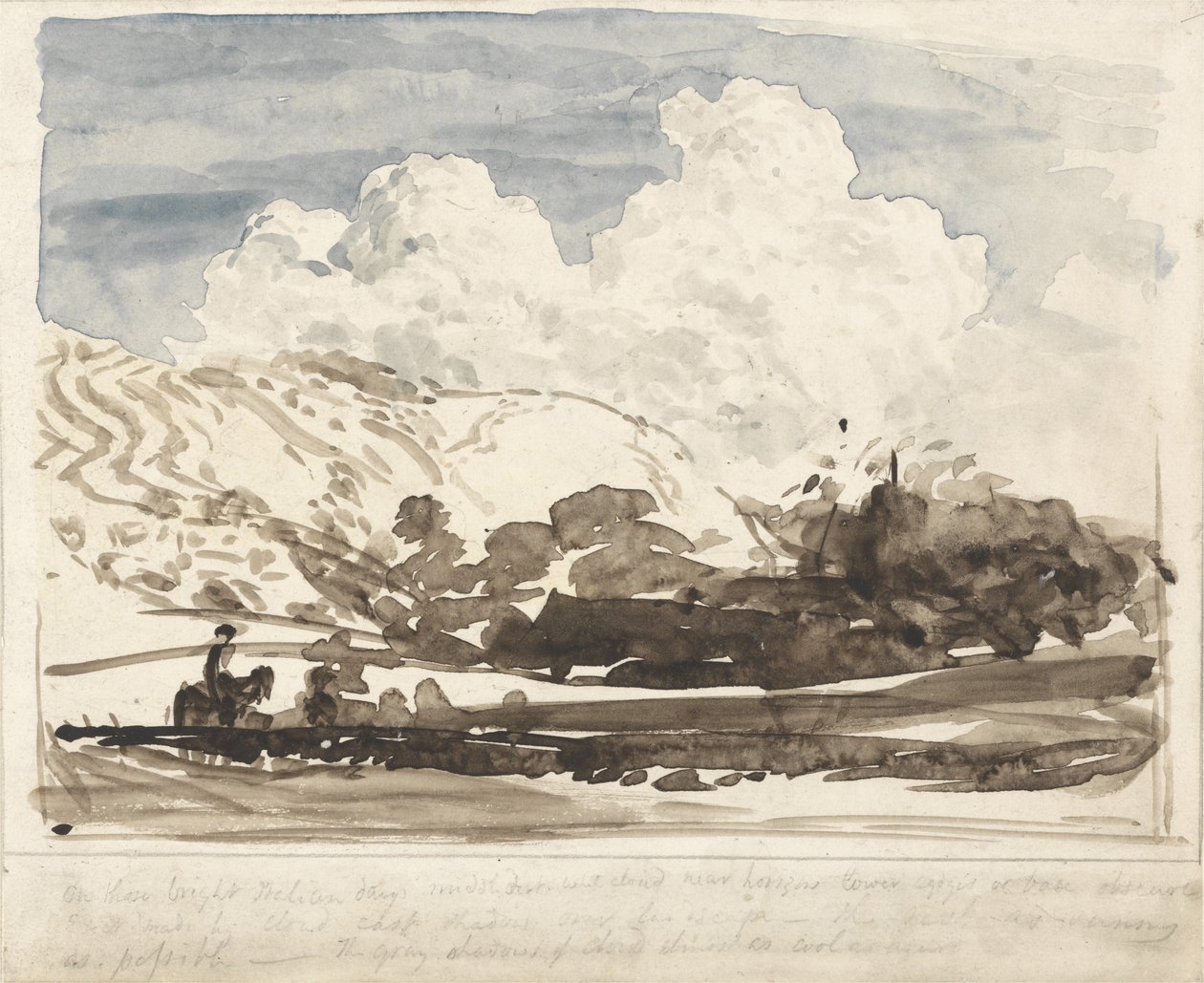 The Bright Cloud by Samuel Palmer