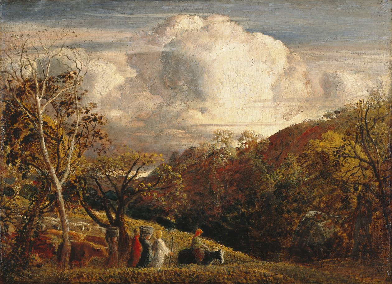 The Bright Cloud by Samuel Palmer