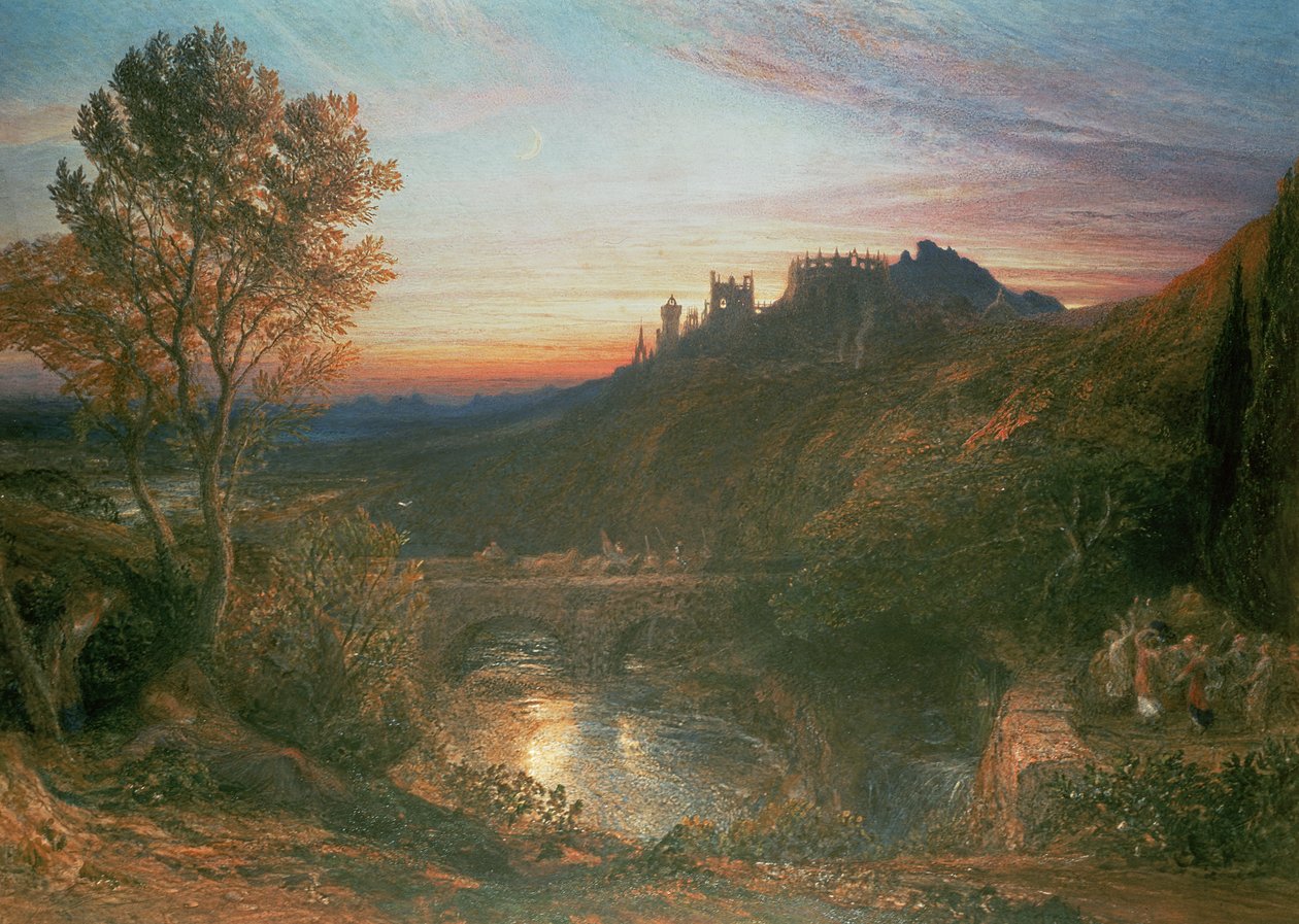 The City at Sunset by Samuel Palmer