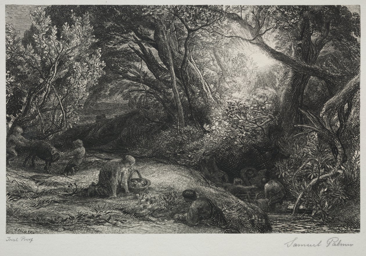 The Morning of Life by Samuel Palmer